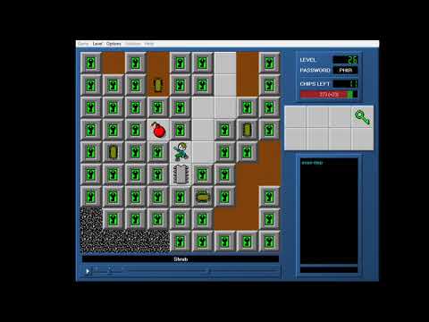 CCLP4 level 26 solution - 250 seconds