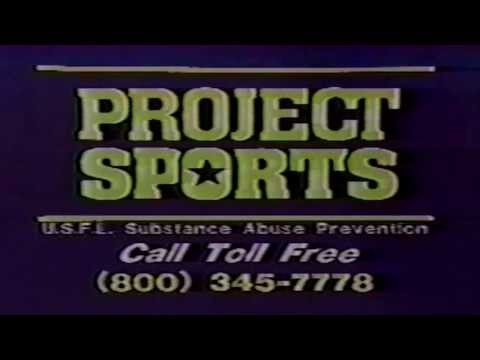 USFL Promo Anti Drug Message with Trumaine Johnson