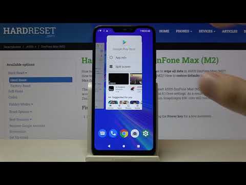 Double Display - ASUS ZenFone Max M2 and Split Screen Function