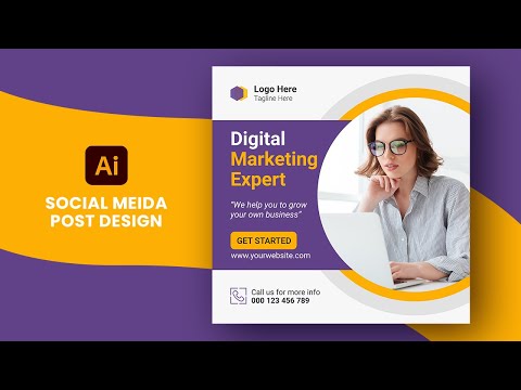 How to Design a Social Media Post in Adobe Illustrator