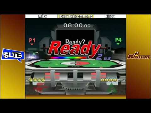 Rowan Spring 2019 #5: Mike (Fox) Vs. Hirou (Sheik) - LQ