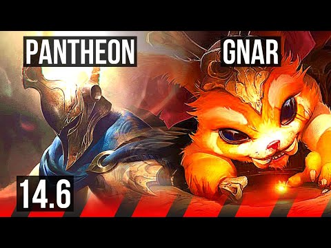 PANTH vs GNAR (TOP) | 17/4/11, 400+ games, Godlike | BR Master | 14.6