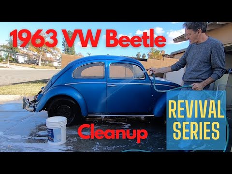 1963 VW Beetle revival project - Episode 5 (Cleanup)
