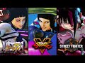 USF4 Vs SF5 Vs SF6 Juri Victory Pose Comparison