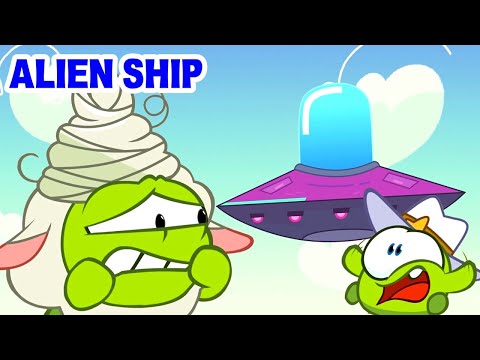 PREMIERE ⭐️ Om Nom Stories - ALIEN SHIP 👽 Cartoon for kids Kedoo Toons TV