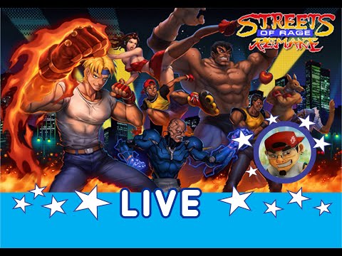 Kamui Plays Live - STREETS OF RAGE REMAKE VERSION 5.2 NEW VERSION!! SOR 2 ROUTE (PTBR-ENGLISH)