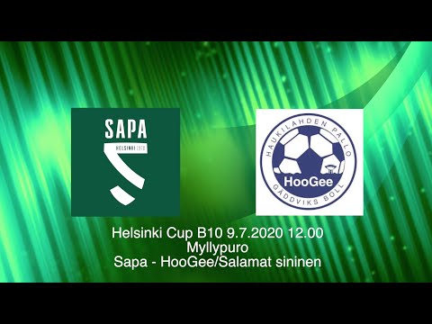 SAPA - HooGee/Salamat sininen Helsinki Cup B10 / 9.7.2020