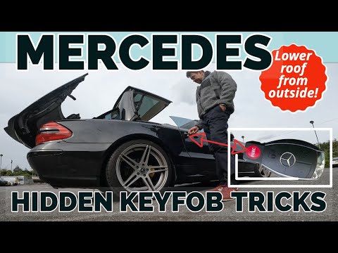 Mercedes SL Hidden Keyfob Features