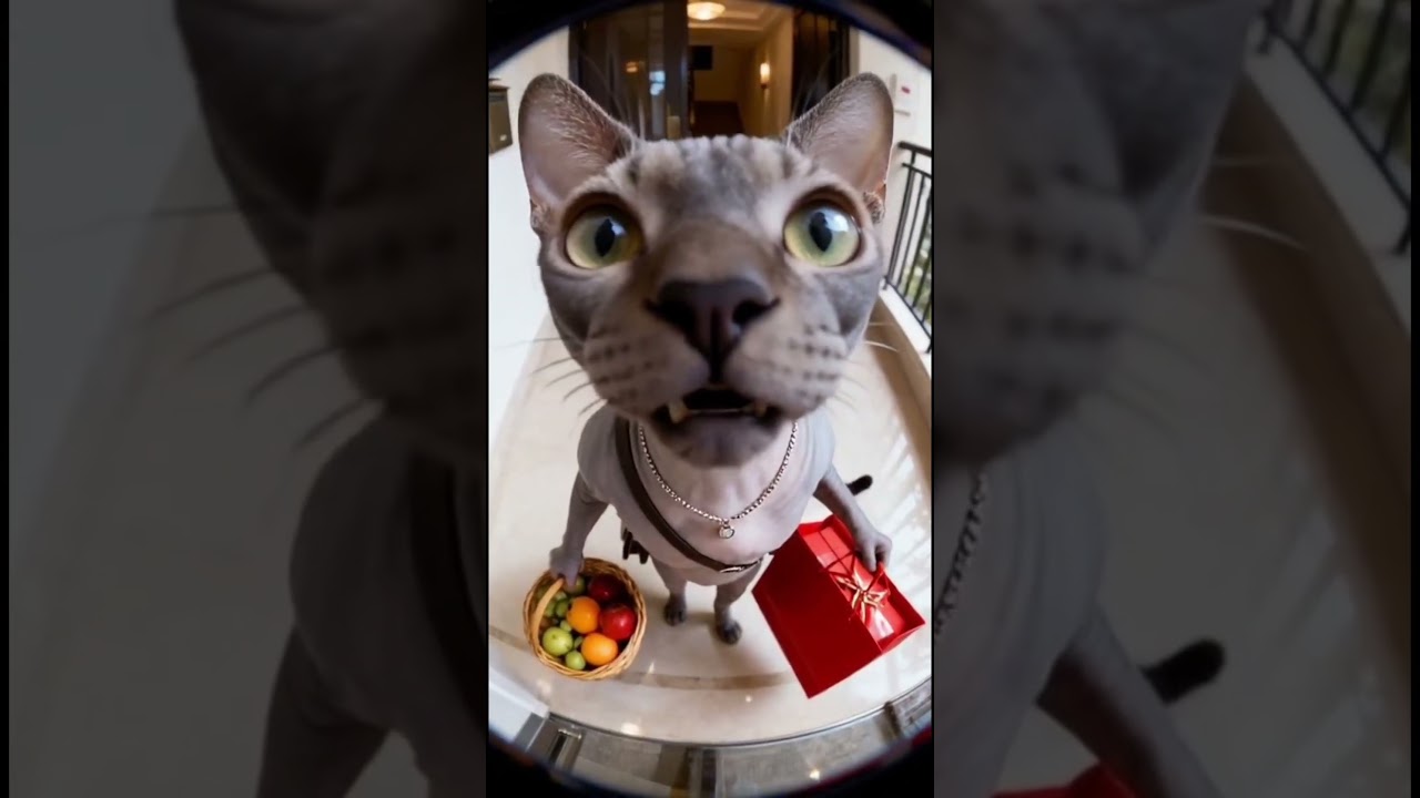 Hello #cute #helpmemakethismakesense #cat #giveusourstolenmoneyback #funny #pets #butifyouclosey