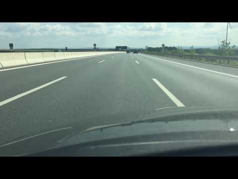 Germany Highways " A3 Biebelried". No speed limits!!!