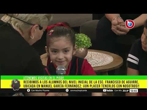 NOS VISITA la escuela FRANCISCO DE AGUIRRE, ubicada en Manuel Garcia Fernandez