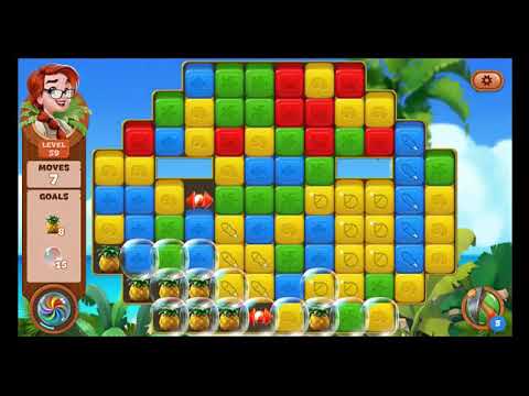 Lost Island Blast Adventure Level 59