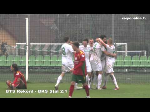Zwycięska bramka (derby Bielska-Białej:  BKS Stal - BTS Rekord)