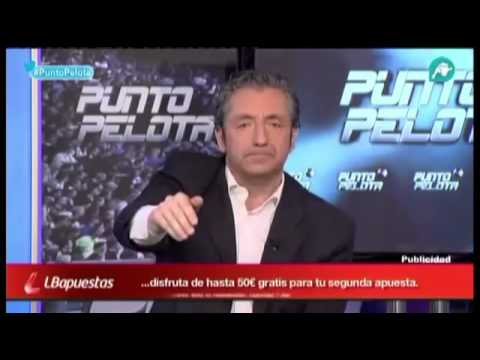 Josep Pedrerol gets angry with the 'Punto Pelota' interns.