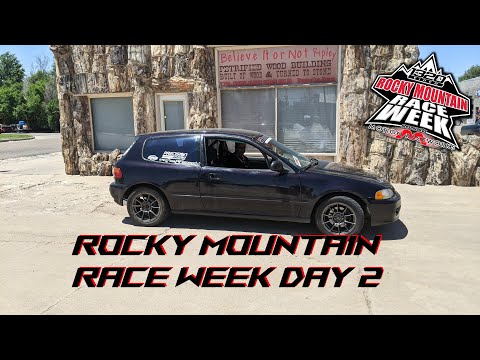 Rocky Mountain Race Week Day 2 in a Honda - Will it make it through the heat??