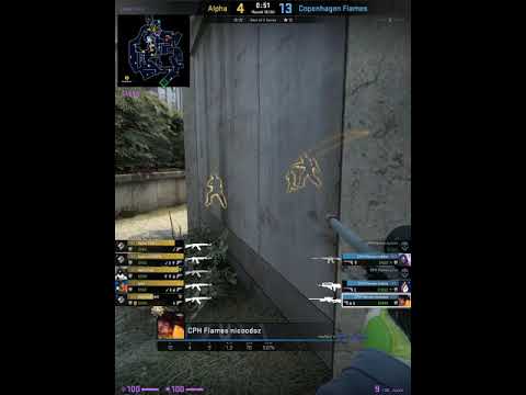 AWP ACE nicoodoz vs Alpha. Overpass. Copenhagen Flames vs. Alpha at Elgiganten Ligaen Season 16