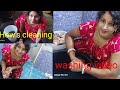 How's cleaning 🪣🧹  Washing video 👗🧥👚
