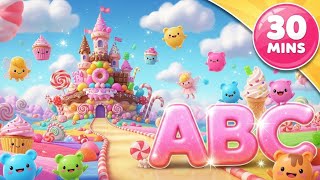 Dino TV Candy Alphabets | Magical Candy Land ABCs | Candy Letters A–Z