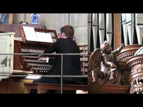 Vincent Warnier aux Grandes Orgues St-Étienne-du-Mont Paris Improvisation