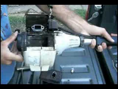 Redmax exhaust cleaning