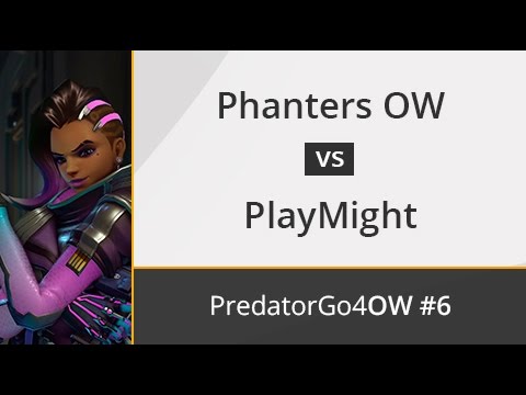 Phanters OW vs. PlayMight - Semifinal - Predator Go4Overwatch #6