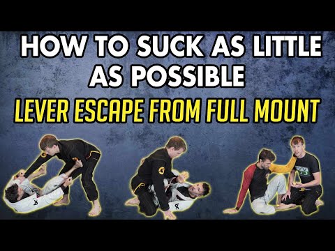 BJJ Lesson 32: Lever Based Escape From Mount - Fundamentals Of Escaping