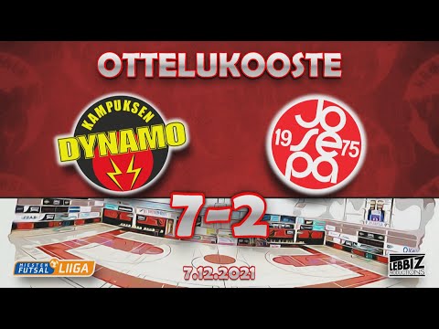 KaDy - JoSePa 7.12.2021 OTTELUKOOSTE