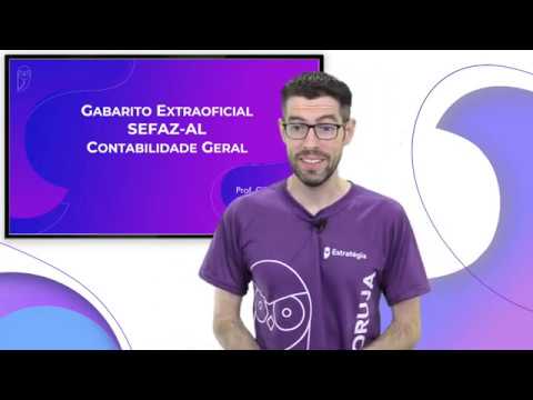 Unofficial Answer Key for General Accounting - SEFAZ-AL (2020)