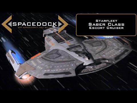 Star Trek: Saber Class Escort Cruiser - Spacedock