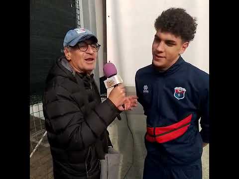 Conosciamo il portiere del Morazzone  allievi regionali  Giuseppe dopo la vittoria contro la Sestese