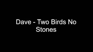 DAVE - TWO BIRDS NO STONES (LYRICS)