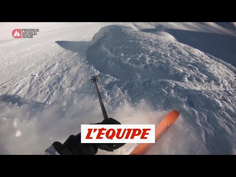 le run vainqueur d'Elisabeth Gerritzen à Verbier - Adrénaline - Freeride World Tour