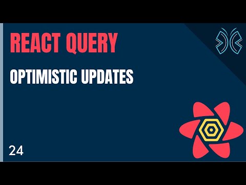 React Query Tutorial 24 Optimistic Updates