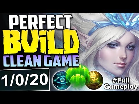 PERFECT JANNA BUILD | CLEAN GAME WHILE IN FRONTLINE | Janna vs Braum SUP | Season 8 Ranked Gameplay
