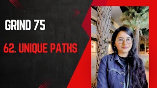 YouTube video '62. Unique Paths || Leetcode Medium || DP || Cpp'