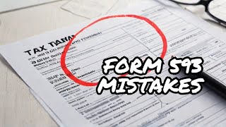 3 Common Mistakes to Avoid on California Form 593