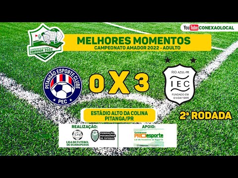 MELHORES MOMENTOS - PITANGÃO E.C X INDEPENDENTE E.C - 2ªRODADA AMADOR 2022 - 18/09/22