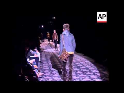 Military style versus gypsy chic at Gucci