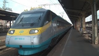 preview picture of video 'ČD 680.005 - SC 503 PENDOLINO - Olomouc hlavní nádraží'