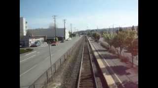 preview picture of video 'Leaving Edmonds Washington heading to Seattle on AMTRAK's Empire Builder..'