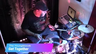 Get Together by The Youngbloods - Drum Cover (Modified Alesis/Laurin Electronic Drumset)