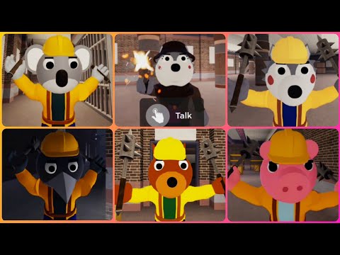 ALL NEW BOTS JUMPSCARES IN PIGGY - PRISON BY DEVELOPERSHELLY.