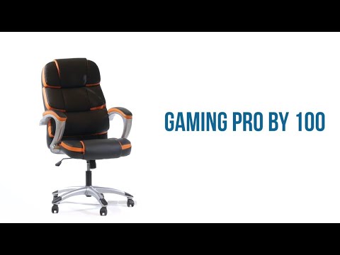 Gamingstuhl GAMING PRO BY 100 Rot - Kunstleder - 55 x 122 x 64 cm