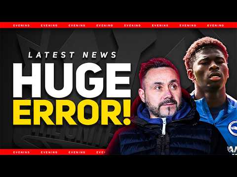 Don't Do IT! Baleba and De Zerbi Latest! Man Utd News