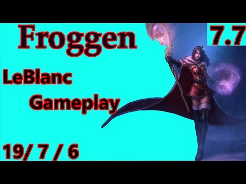 Froggen as LeBlanc Mid S7 Full Gameplay