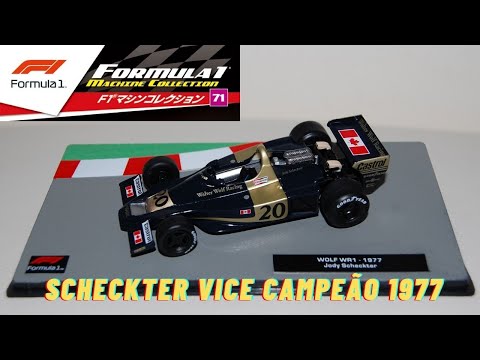 Thumbnail for Formula 1 Machine Collection #71 Wolf WR1 Ford Jody Scheckter 1977