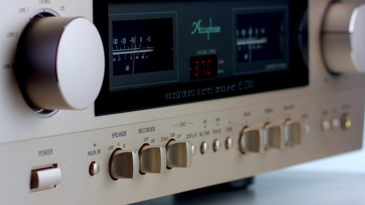 video Amply nghe nhạc Accuphase E270 chính hãng 0