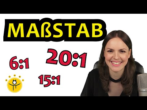 MAẞSTAB berechnen Vergrößern – Mikroskop Vergrößerung, Beispiel