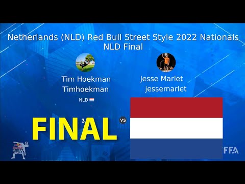Tim Hoekman vs Jesse Marlet | FINAL NETHERLANDS REDBULL STREET STYLE RBSS 2022 FREESTYLE FOOTBALL