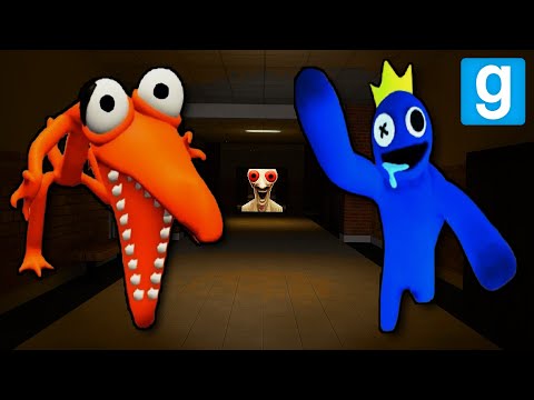 RAINBOW FRIENDS ARE TERRIFYING - Garry's mod nextbots